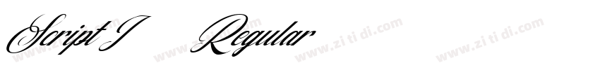 Script I780 Regular字体转换 Script I780 Regular字体转换